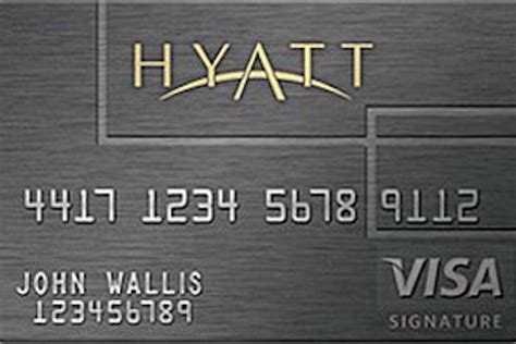 hyatt branded credit cards